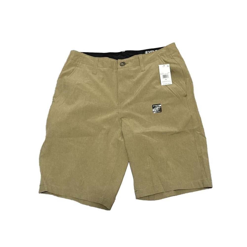 Volcom Kerosene Hybrid Shorts Men's Sz 30 KHAKI Surf & Turf NWT Beach Summer